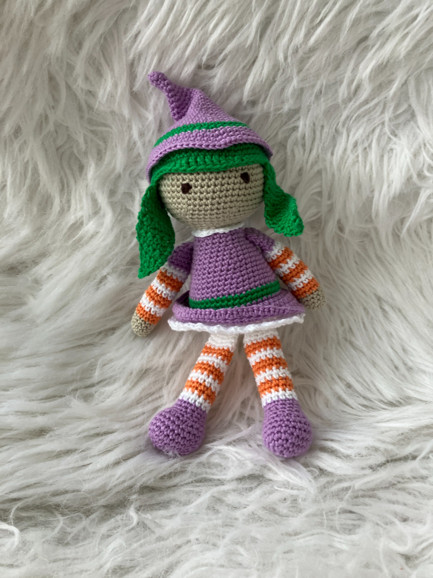 Halloween heks amigurumi